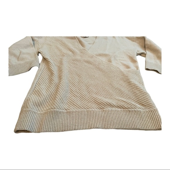 CHARLI Lanie tan sweater pullover V neck XS-small - Picture 11 of 15